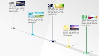 Animated PowerPoint Timeline Slide Design Tutorial [upl. by Matthieu]