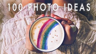 100 CREATIVE PHOTOGRAPHY IDEAS AT HOME using what you have [upl. by Anilegna326]