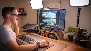 5 Tips For Organizing YOUR Desk Setup amp MAXIMIZING Productivity Work From Home  Raymond Strazdas [upl. by Ecnerrot]