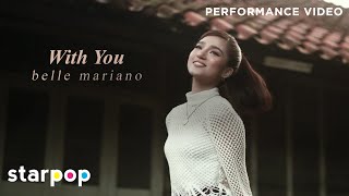 With You  Belle Mariano Performance Video [upl. by Lord]