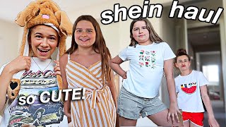 SUMMER FASHION HAUL 2021 SHEIN  CILLA AND MADDY [upl. by Izaak]