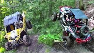 Yamaha YXZ Redemption Ride  RZR XP 1000 vs YXZ 1000  UTV Trail Riding [upl. by Gibert]