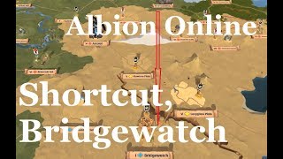 Albion Online  Caerleon to Bridgewatch fast almost safely [upl. by Mccartan119]