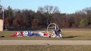 Six Chuter P3 Lite Single Seat Powered Parachute [upl. by Yesnel533]