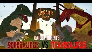 GOROSAURUS VS TITANOSAURUS KAIJU MOMENTS  34 [upl. by Podvin]