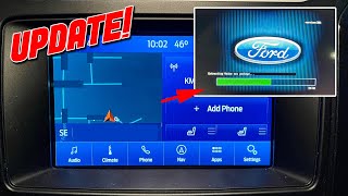 How to update Ford Sync 3 to 34 and Maps  Easy Step by Step [upl. by Yazbak]