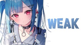 Nightcore  Weak quotSWV Coverquot Lyrics [upl. by Valdemar]