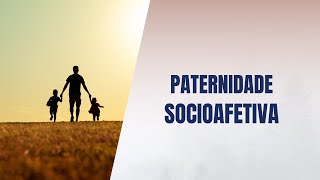 Paternidade socioafetiva [upl. by Poul]