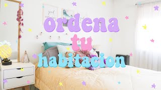 Rutina Para Mantener ORDENADA y LIMPIA tu HABITACIÓN [upl. by Leahey]