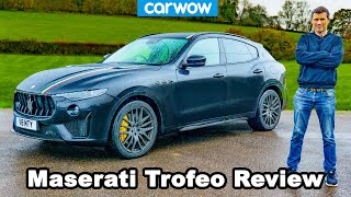 Maserati Levante Trofeo 2021 review  youll be amazed how quick it is to 60mph [upl. by Nikolos]