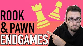 EASY CHESS ENDGAMES Rook amp Pawn [upl. by Oninotna]