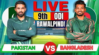 Live Pakistan vs Bangladesh Match 9  PAK vs BAN Live Match Updates Champions Trophy Match Today [upl. by Ahseinet]