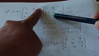 Cayley Hamilton Theorem  Matrices  Algebra [upl. by Nachison]