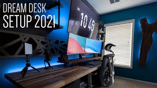 Ultimate Dream Desk Setup Build  8ft Desk  IKEA  Custom [upl. by Townsend]