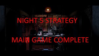 How to beat FNaF 1  Night 5 Walkthrough  FNaF Academy [upl. by Nandor]