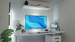 Updated Desk Setup Tour 2023 [upl. by Hicks651]