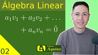 Dependência e Independência Linear  02 Álgebra Linear [upl. by Jaban298]