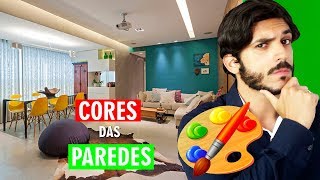 As CORES das PAREDES da sua CASA [upl. by Adniralc]