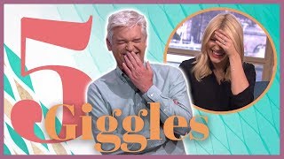 Top 5 Times Holly and Phillip Got the Giggles  This Morning [upl. by Attenhoj]