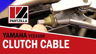 Yamaha ATV Clutch Adjustment and Cable Replacement  Partzillacom [upl. by Elyl804]