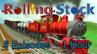 Cartoon Trains  1 Hour of Fun Adventures [upl. by Alekehs]