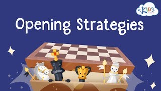 Basic Opening Strategies  Chess Lessons for Kids  Kids Academy [upl. by Bigg]