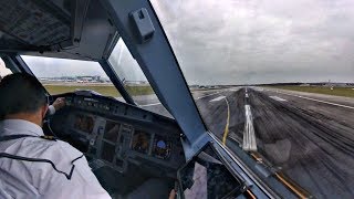 Airbus A320 SMOOTH Cockpit Landing at London Gatwick Manual Landing  GoPro Cockpit View [upl. by Ekram]