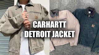 Carhartt Detroit Jacket Review How To Style amp Sizing [upl. by Luo768]