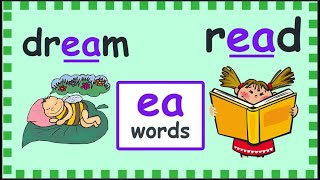 PHONICS Blending words with the ea sound [upl. by Ganley]