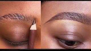 HOW TO DRAW EYEBROWS FOR BEGINNERS Beginner Friendly Eyebrow Tutorial Detailed Eyebrow Tutorial [upl. by Rehpotsyrk25]