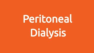 Peritoneal Dialysis by S Su A Olszewski  OPENPediatrics [upl. by Aniral]