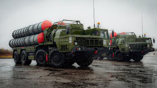 Russian S400 Triumf Air Defence System In Action [upl. by Juetta118]