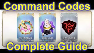 FateGrand Order – Complete Guide to Command Codes [upl. by Kania215]