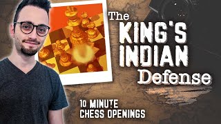 Learn the Kings Indian Setup  10Minute Chess Openings [upl. by Jeconiah]