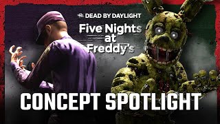 Dead By Daylight  Five Nights at Freddys  Spotlight Concept [upl. by Ennirak]