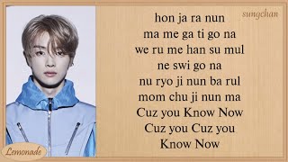 NCT U  Know Now Easy Lyrics [upl. by Natrav30]