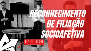 DIREITO DE FAMÍLIA Reconhecimento de filiação socioafetiva [upl. by Feune747]