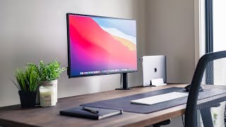 My Minimal Productivity Mac Desk Setup for students office work developers and more [upl. by Ednew]