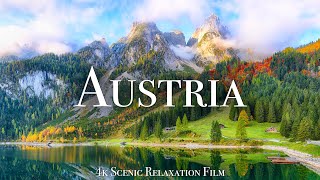 Austria 4K  Scenic Relaxation Film With Calming Music [upl. by Rento]