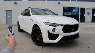 2021 Maserati Levante S Q4 Start Up Exhaust Test Drive and Review [upl. by Ignacia]