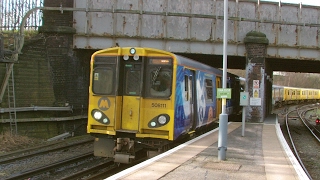 Half an Hour at 216  Birkenhead North Station 1022017  Class 507 508 terminus [upl. by Amandy]