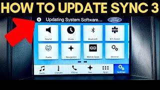 How to Update FORD SYNC 3 to the Latest Version USB [upl. by Noll]