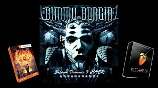 Dimmu Borgir – Gateways  Superior Drummer 3 COVER [upl. by Aynwad]