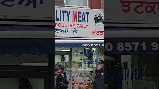 Exploring Southall Sikhfriendly meat [upl. by Enirehtakyram]