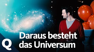 Sterne Gas Dunkle Materie So baust du dir ein Universum  Quarks [upl. by Rozanna]