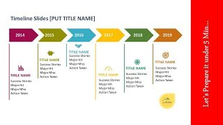 How to create Timeline Presentation Easily [upl. by Woermer]