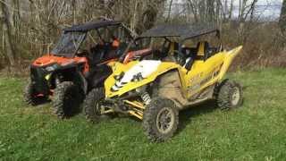 Polaris RZR XP Turbo vs Yamaha YXZ MPI Turbo [upl. by Ardith]