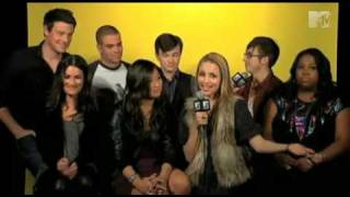 The Glee Cast Shares Their Obsessions [upl. by Eicaj]